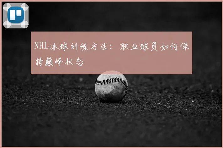 NHL冰球训练方法：职业球员如何保持巅峰状态